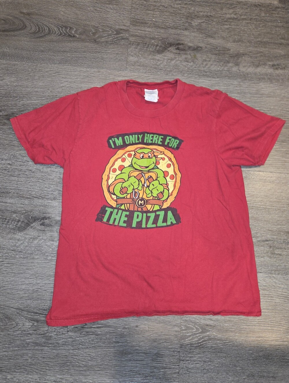 Nickelodeon Teenage Mutant Ninja Turtles Pizza Short Sleeve Graphic Tee